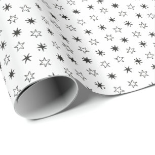 Sterne Geschenkpapier