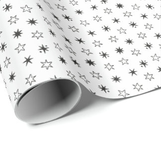 Sterne Geschenkpapier