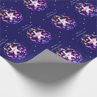 Sterne Geschenkpapier