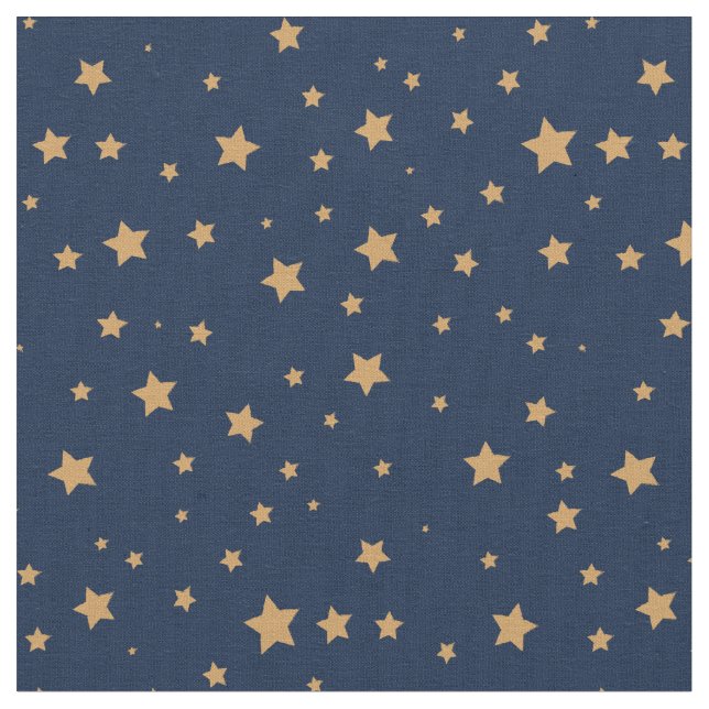 Sterne - Gewebe Stoff (Nahaufnahme)