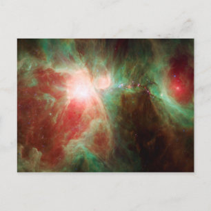 Sterne im Orion-Nebula-Raum Postkarte