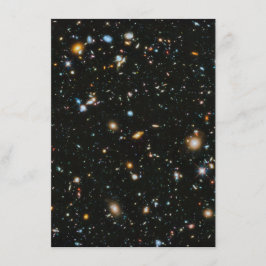 Sterne im Raum - Hubble ultra tiefes Feld Einladung