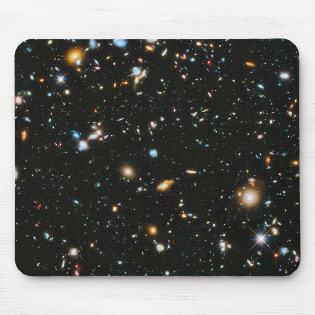 Sterne im Raum - Hubble ultra tiefes Feld Mousepad (Vorne)