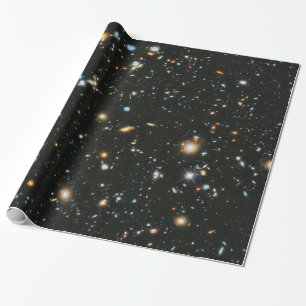 Sterne im Weltraum - Hubble Ultra Deep Field Geschenkpapier