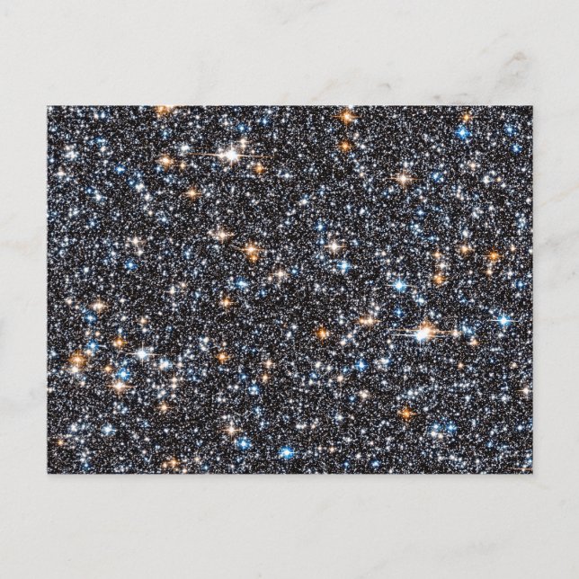 Sterne in der galaktischen Masse der Milchstraße. Postkarte (Vorderseite)