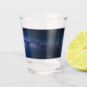 Sterne in der Milchstraße Schnapsglas