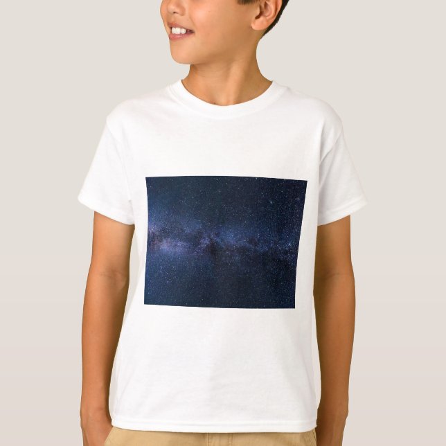 Sterne in der Milchstraße T-Shirt (Vorderseite)