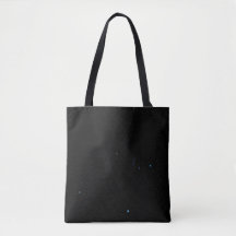 Sterne in der nächtlichen Sky Tote Tasche