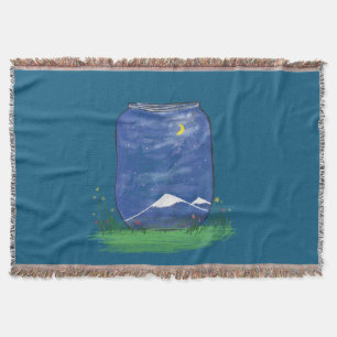 Sterne in einem Jar Decke