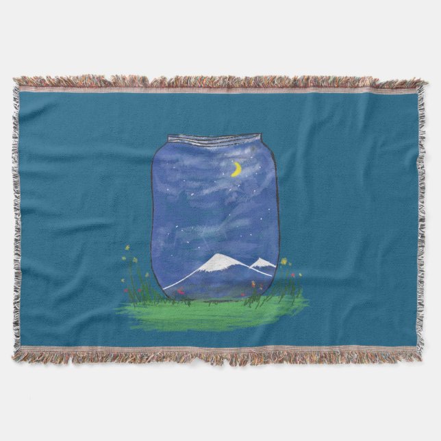 Sterne in einem Jar Decke (Vorderseite)