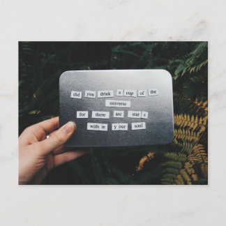 Sterne innerhalb Ihres Souls Postkarte