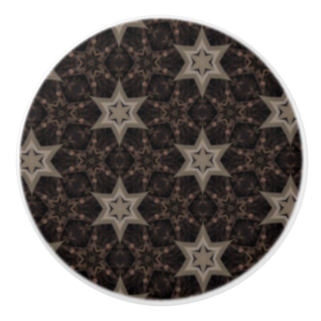 Sterne Keramikknauf (Vorderseite)