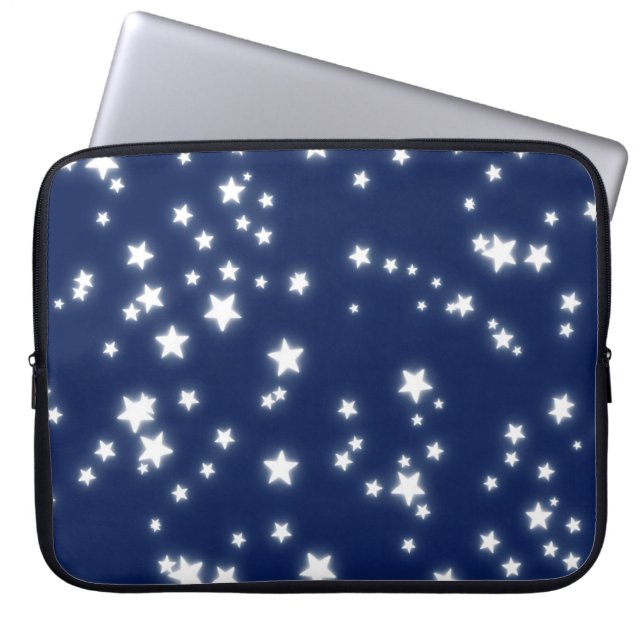 Sterne Laptopschutzhülle (Vorderseite)