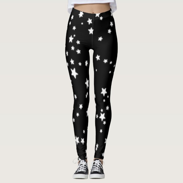Sterne Leggings (Vorderseite)