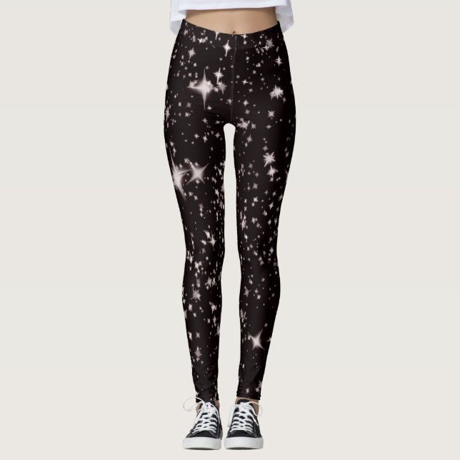 Sterne Leggings (Vorderseite)