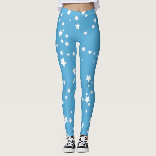 Sterne Leggings (Vorderseite)