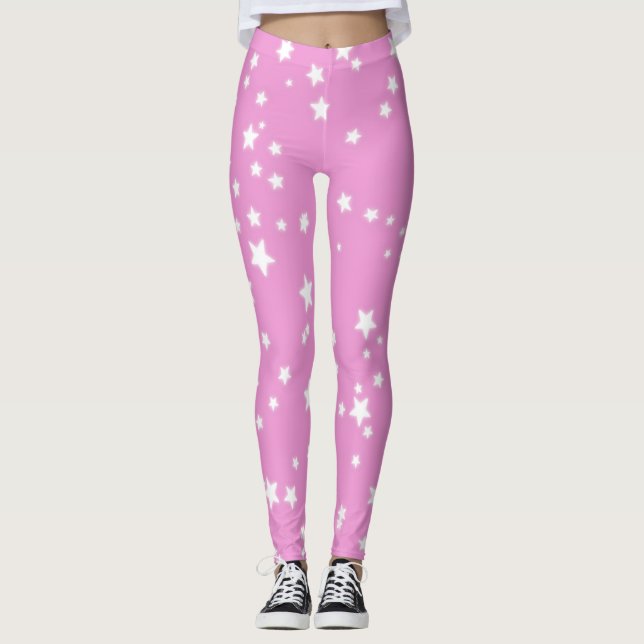 Sterne Leggings (Vorderseite)