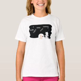 Sterne leuchten nicht ohne Dunkelheit. T-Shirt