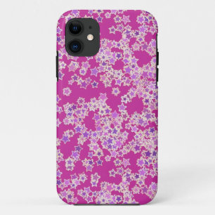 Sterne, lila Schattierungen gegen Magenta Case-Mate iPhone Hülle