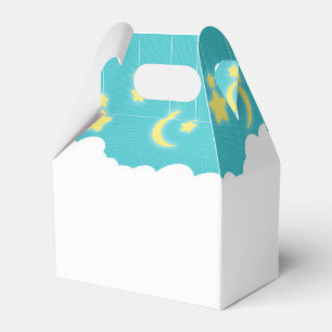 Sterne Mond & Wolken Geschenkboxen für Baby Shower Geschenkschachtel