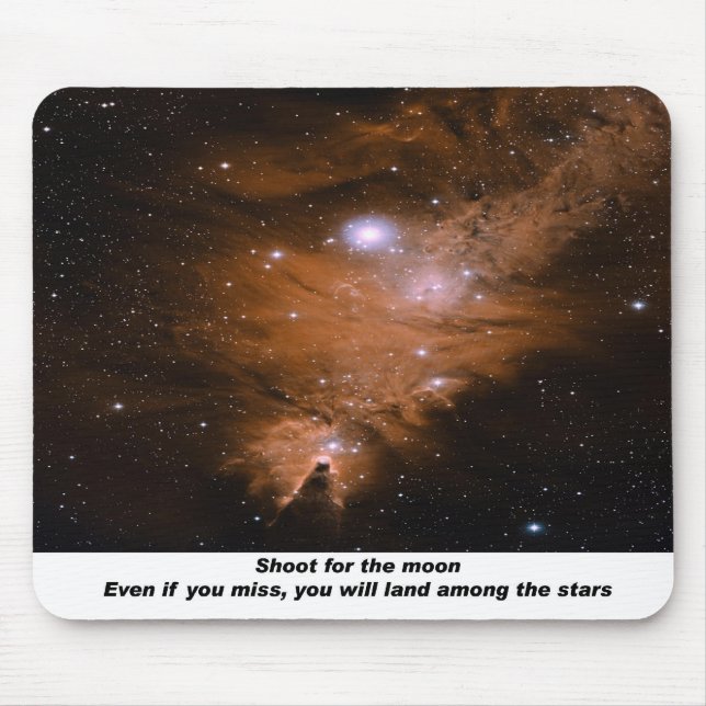 Sterne Mousepad (Vorne)