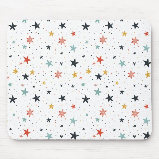 Sterne Mousepad (Vorne)