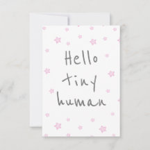 Sterne niedlich Begrüßung Baby / Geburt Glückwünsc