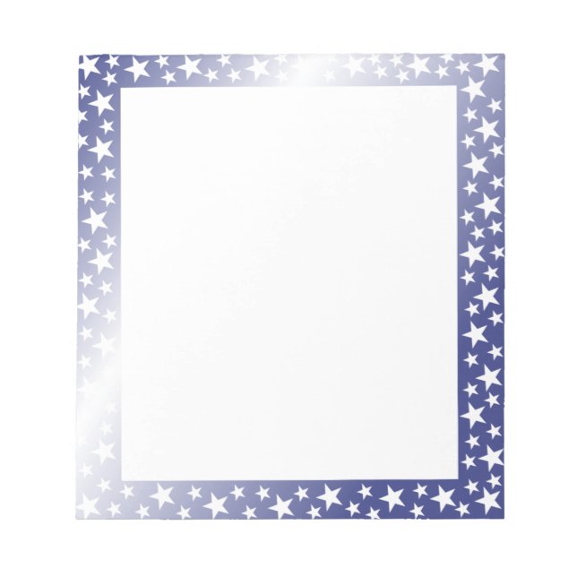 Sterne Notizblock (Vorderseite)