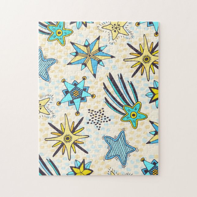 Sterne Puzzle (Vertikal)