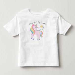 Sterne & Regenbogen Magisches Einhorn Geburtstagsn Kleinkind T-shirt