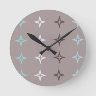 Sterne Runde Wanduhr