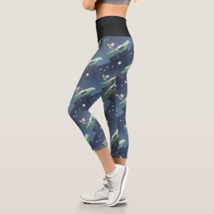 Sterne schießen - Wünsche Capri Leggin gestalten Leggings