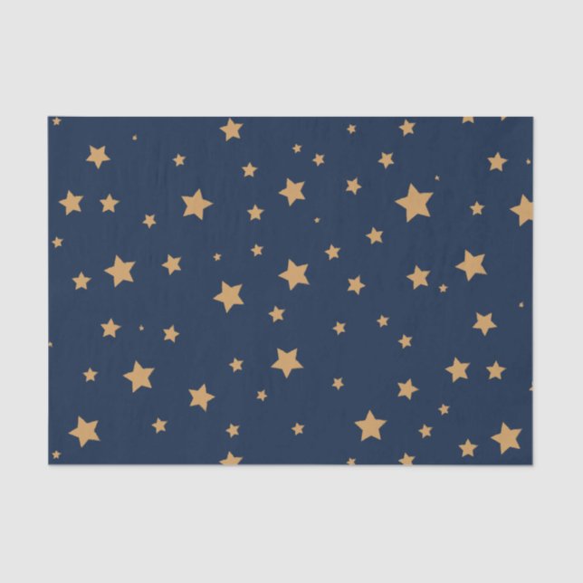 Sterne - Seidenpapier (Vorderseite)