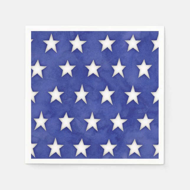 Sterne Serviette (Vorderseite)