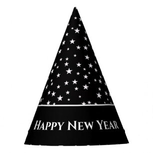 Sterne Silvester-Partyhut Partyhütchen