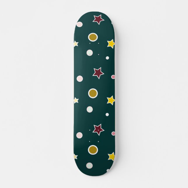 Sterne Skateboard (Vorne)