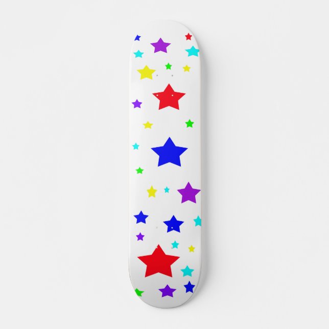 Sterne Skateboard (Vorne)