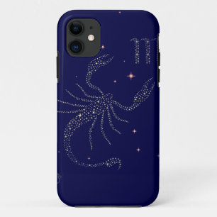 Sterne Skorpion iPhone 11 Hülle