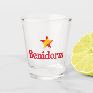 Sterne Spaniens – Benidorm Schnapsglas