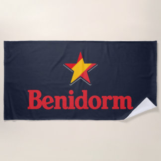 Sterne Spaniens – Benidorm Strandtuch