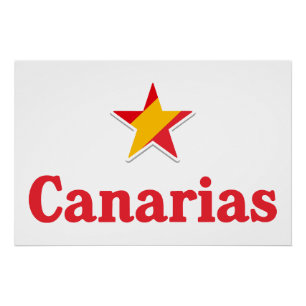 Sterne Spaniens – Kanaren Poster