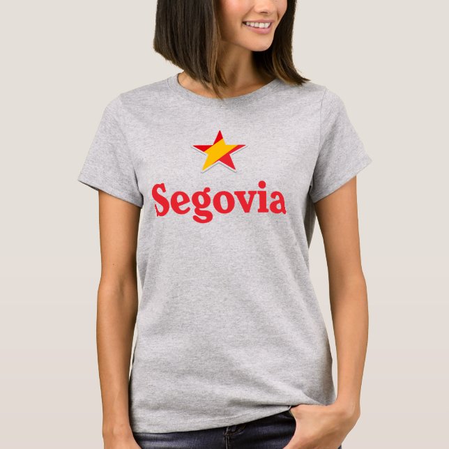Sterne Spaniens – Segovia T-Shirt (Vorderseite)