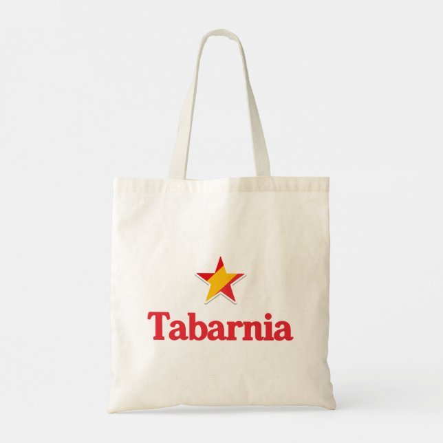 Sterne Spaniens – Tabarnia Tragetasche (Rückseite)