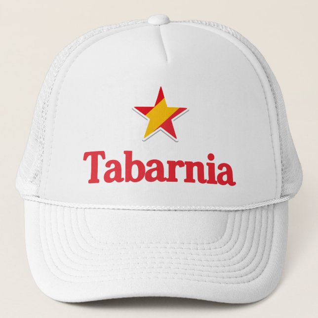 Sterne Spaniens – Tabarnia Truckerkappe (Vorderseite)