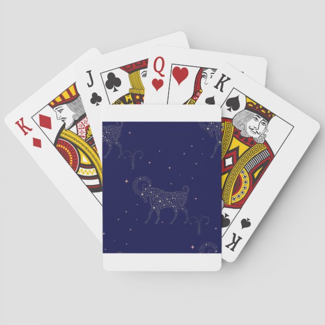 Sterne Spielkarten (Rückseite)