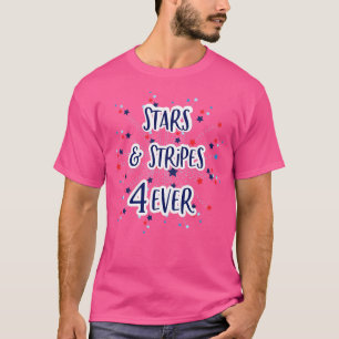 Sterne Streifen 4 je T-Shirt
