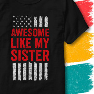 Sterne Streifen Flagge Zitat Großartig Wie Meine S T-Shirt