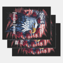 Sterne & Streifen Freiheit für immer Adler Amerika