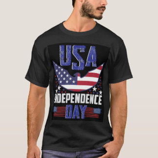Sterne, Streifen und Freiheit: Unabhängigkeitstag T-Shirt