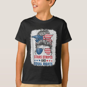 Sterne Streifen Und Gleiche Rechte 4. Juli Damen  T-Shirt